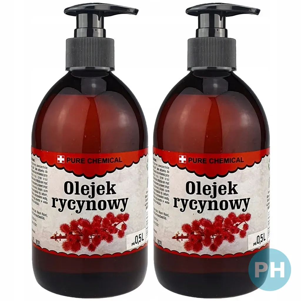 naturalny olej rycynowy — zdjęcie produktu
