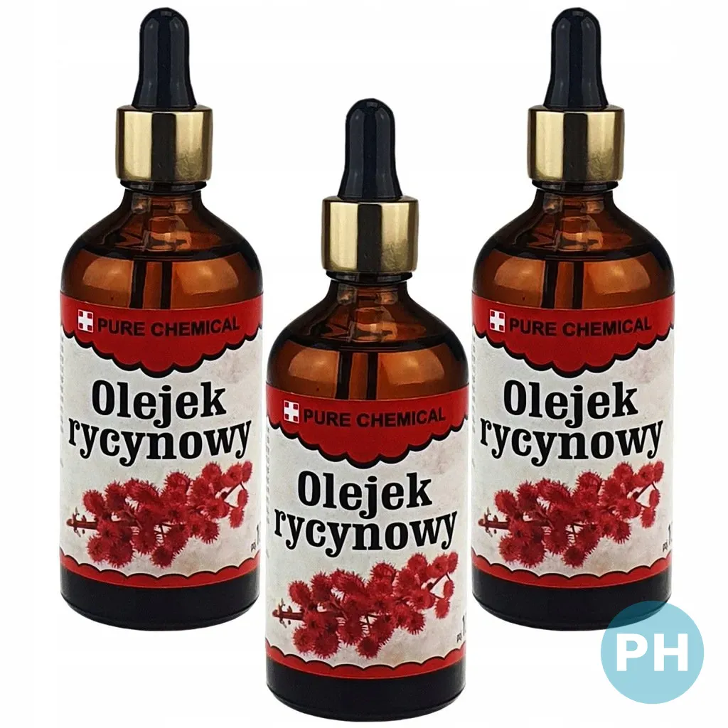 naturalny olej rycynowy — zdjęcie produktu