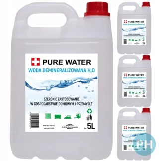 woda demineralizowana 4x — zdjęcie produktu